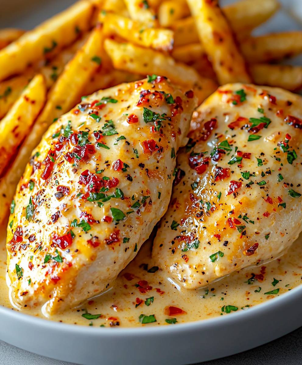 Spicy Garlic Parmesan Chicken Fillet
