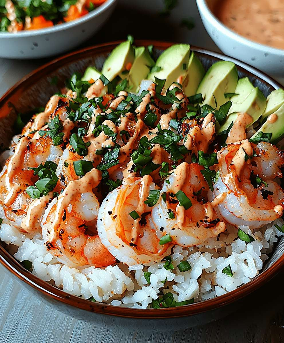 Shrimp Rice Bowls