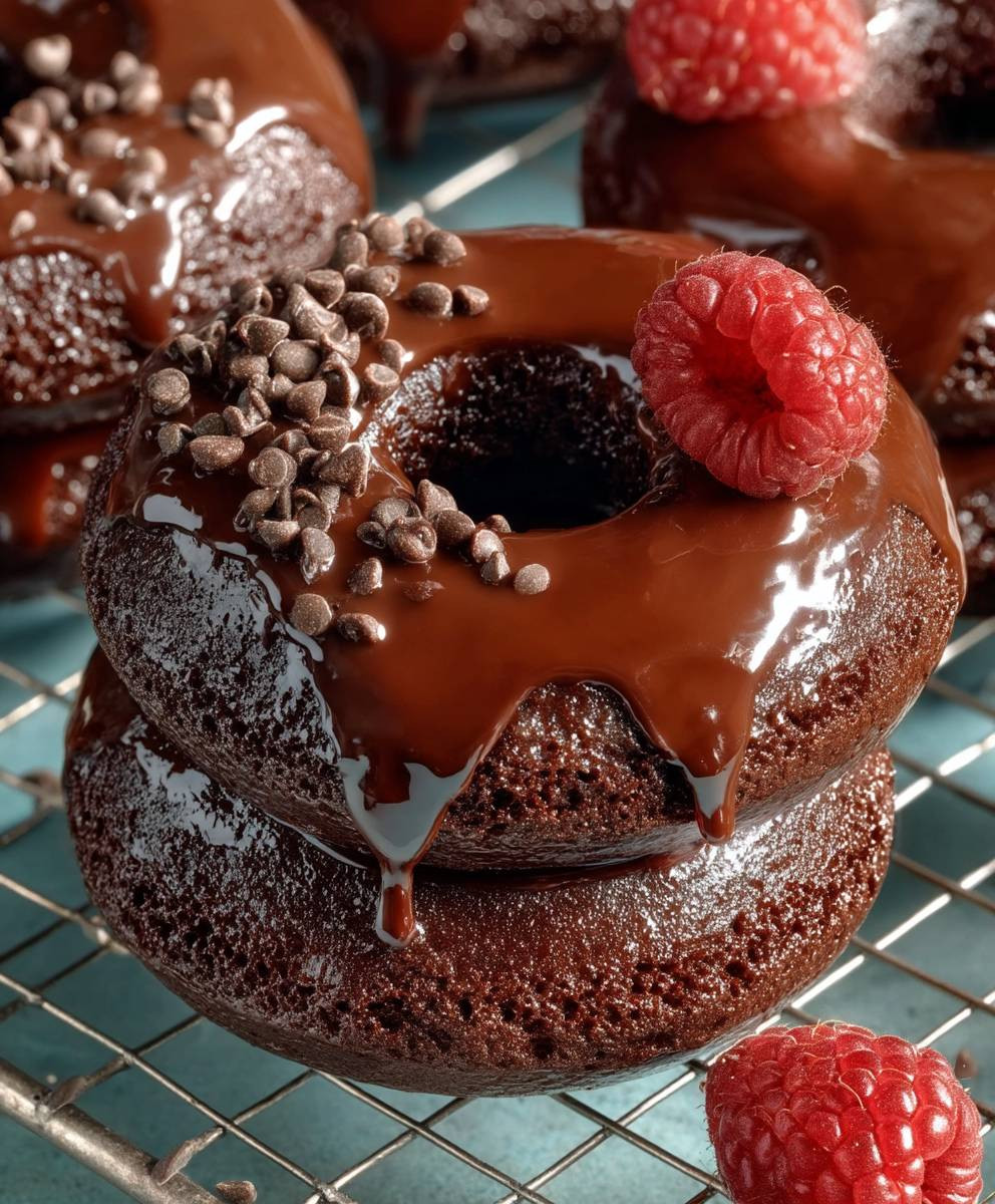 Chocolate Protein Donuts