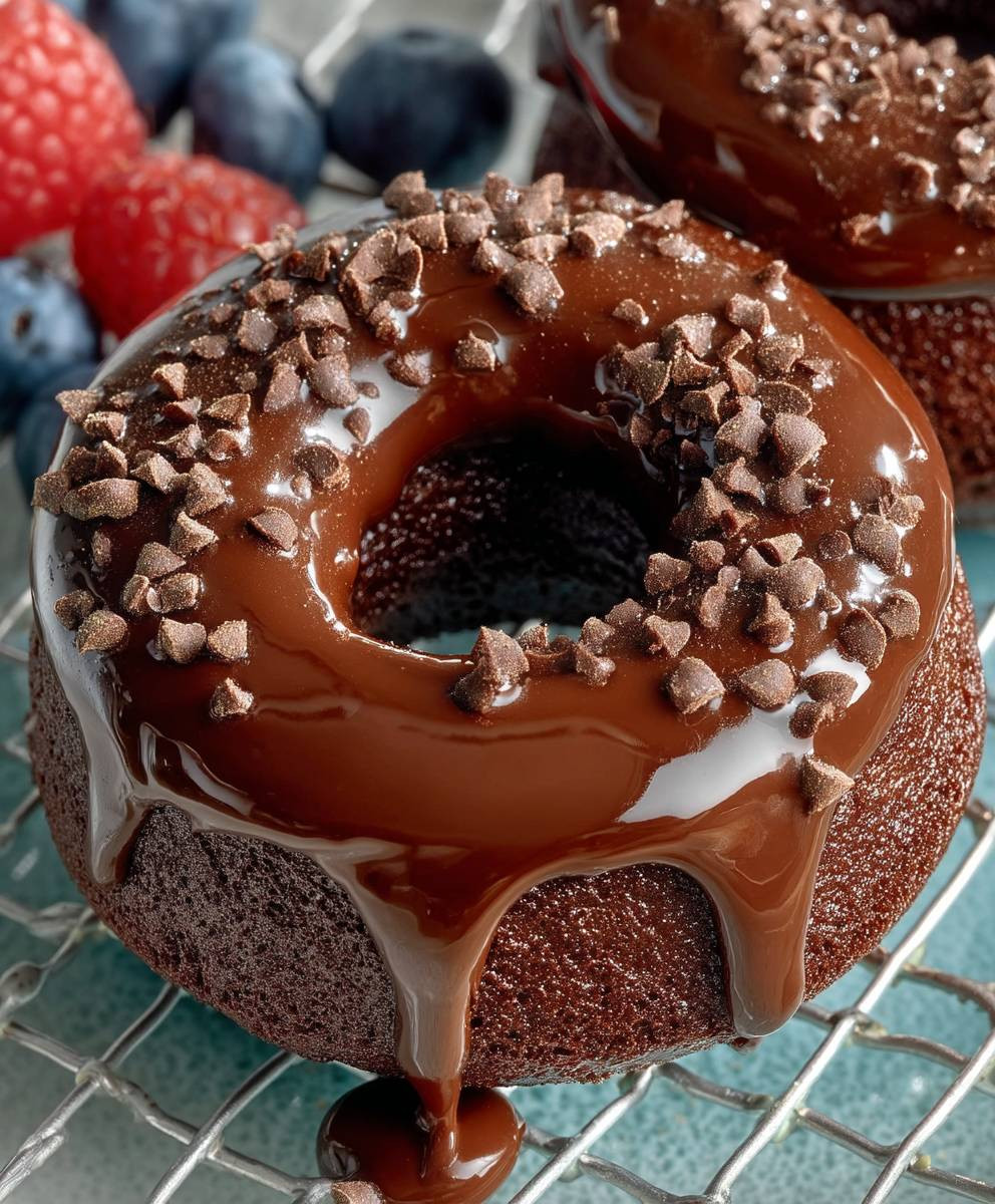 Chocolate Protein Donuts