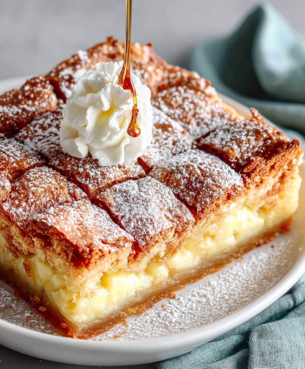 Brown Butter Gooey Butter Cake