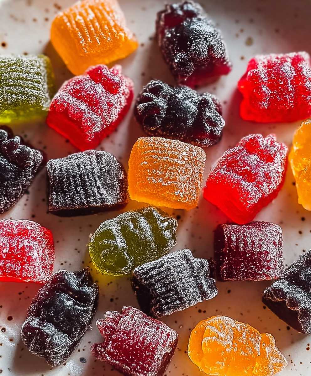 Homemade fruit snacks