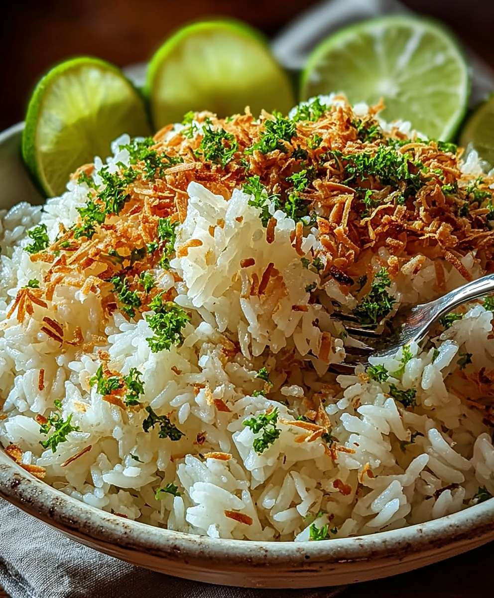 Lime Coconut Rice