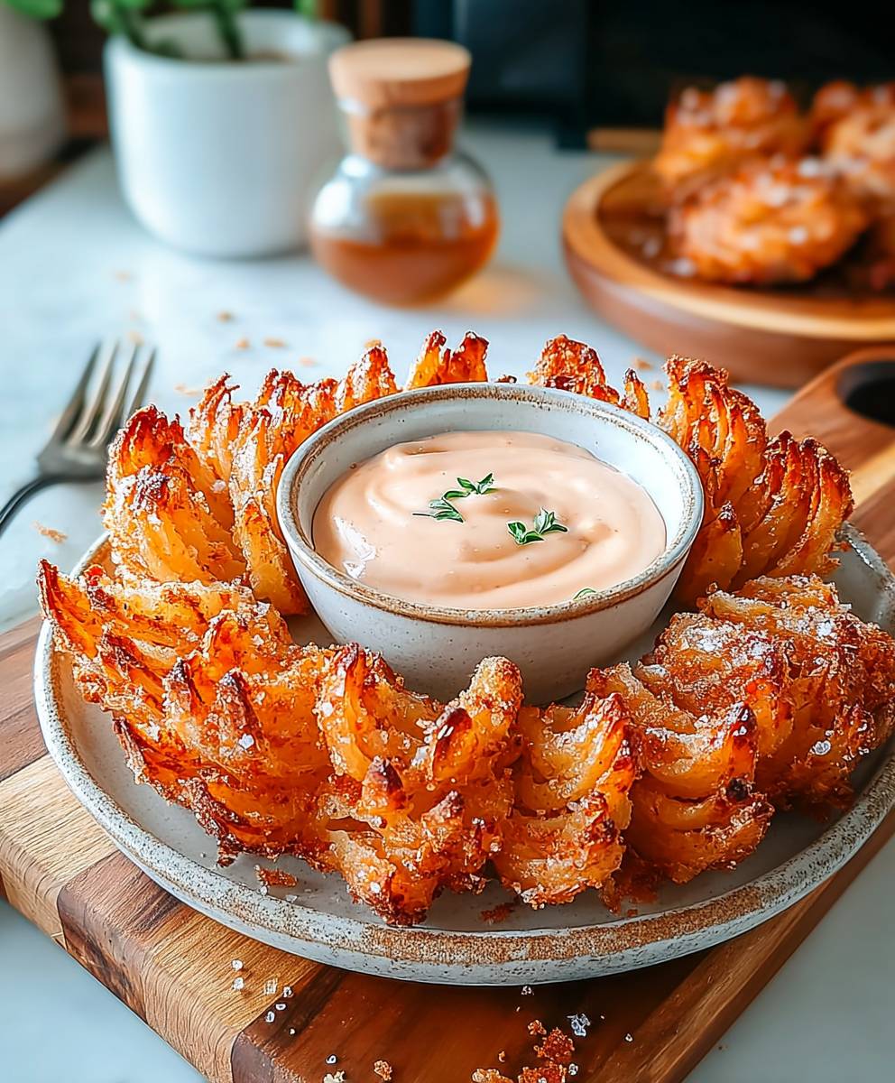Air Fryer Blooming Onion