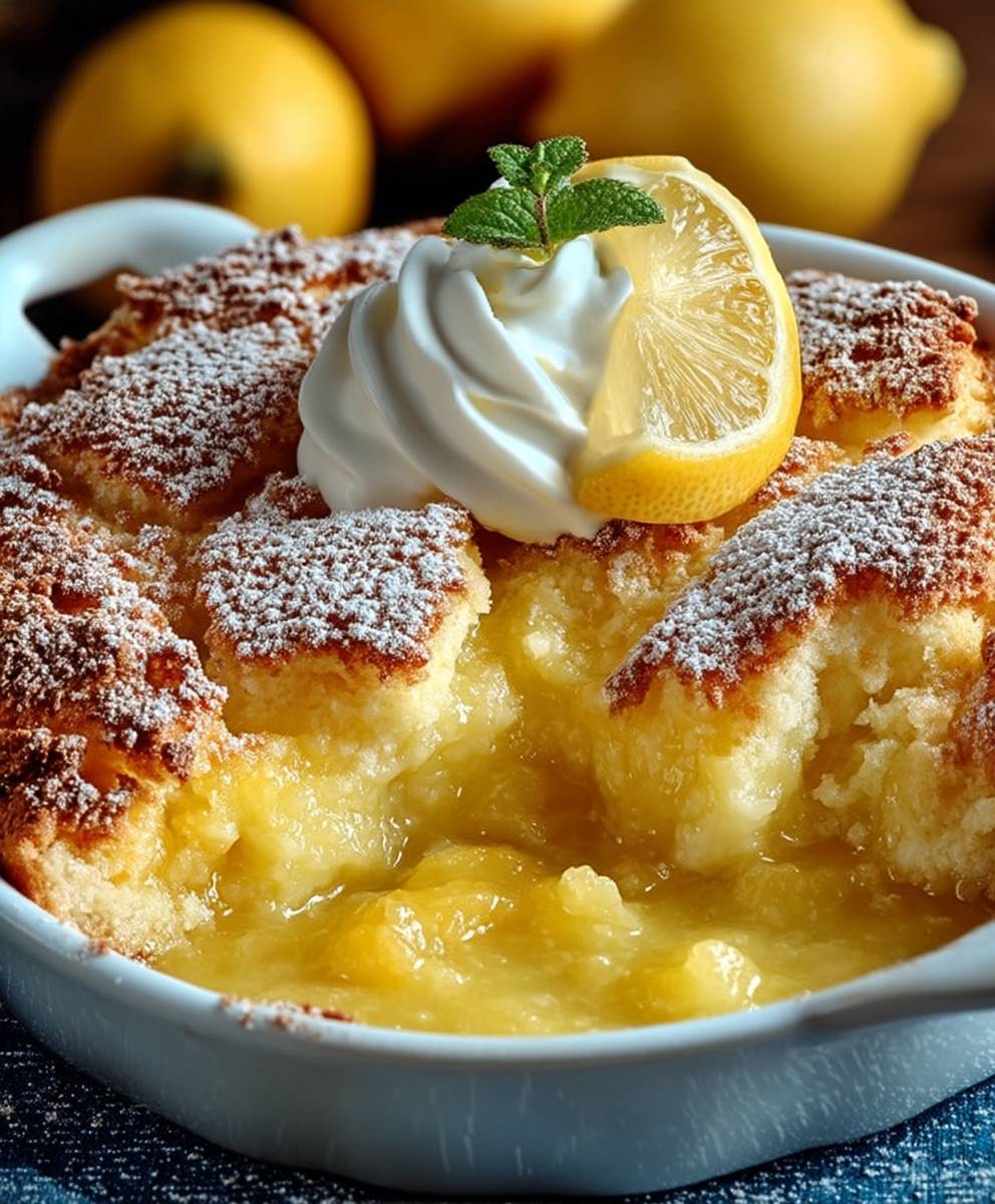 Lemon Cobbler
