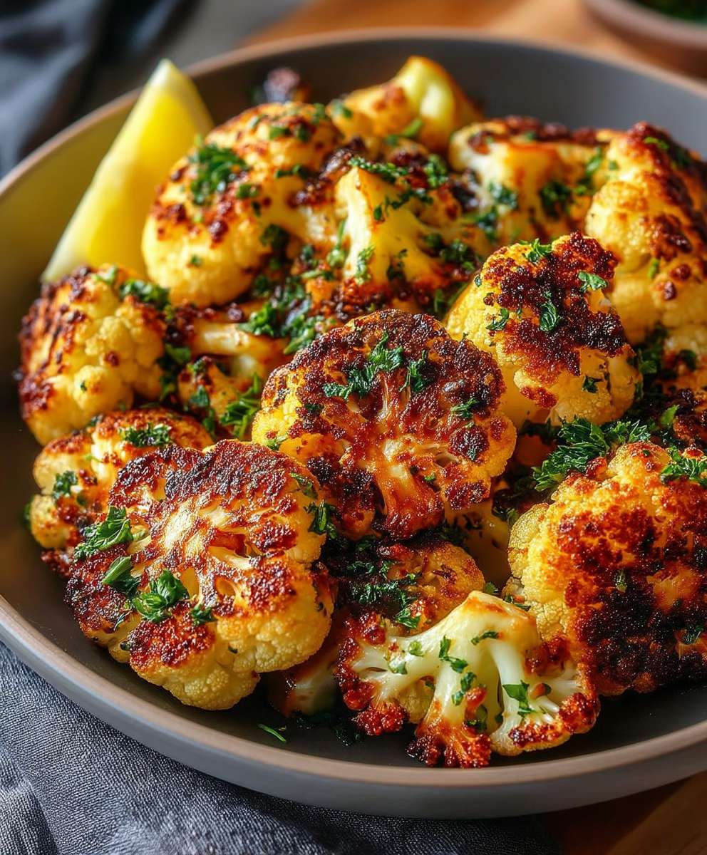 Parmesan Roasted Cauliflower