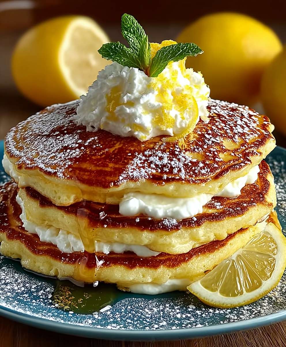 Lemon Ricotta Pancakes