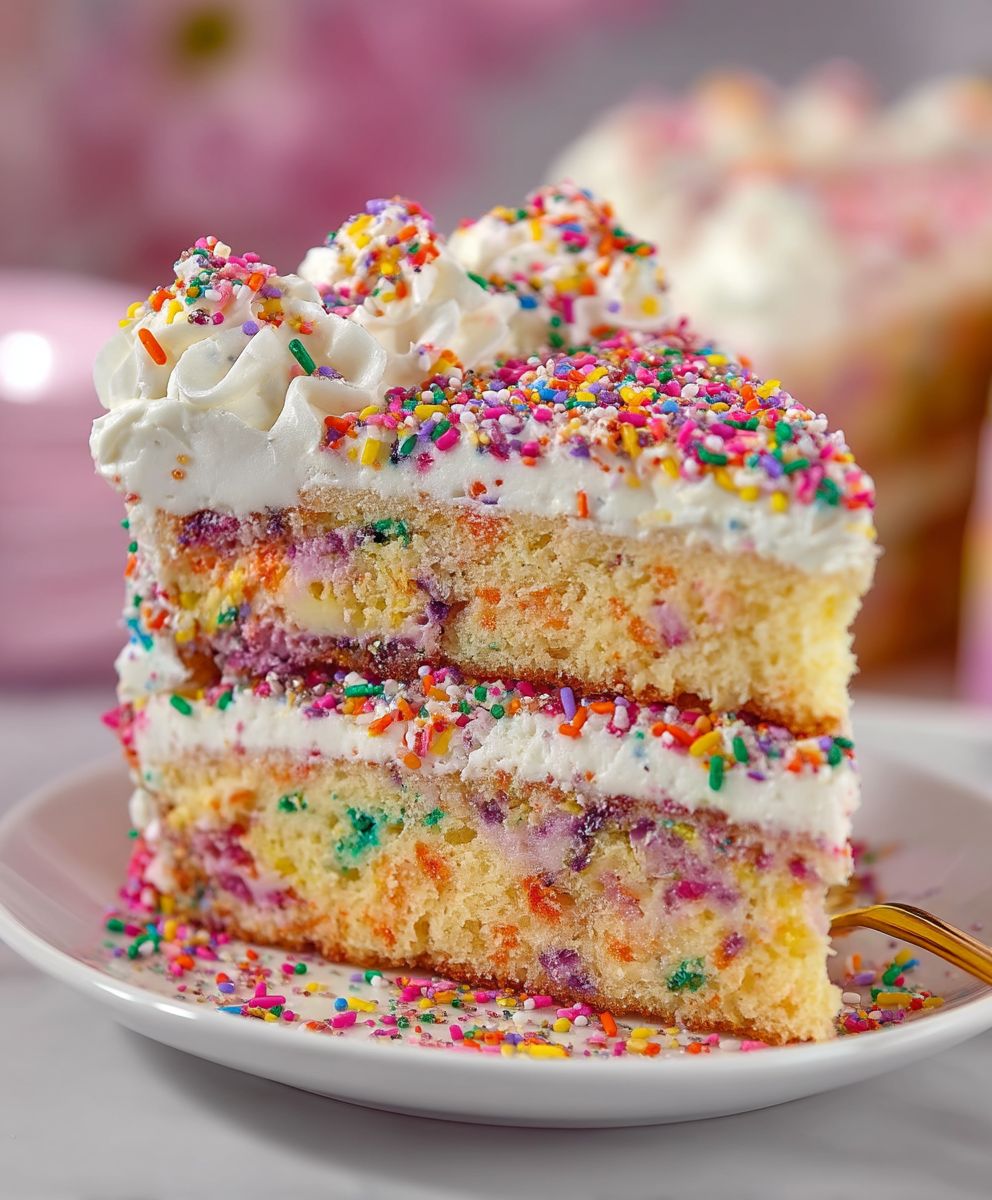 Funfetti Cheesecake Cake