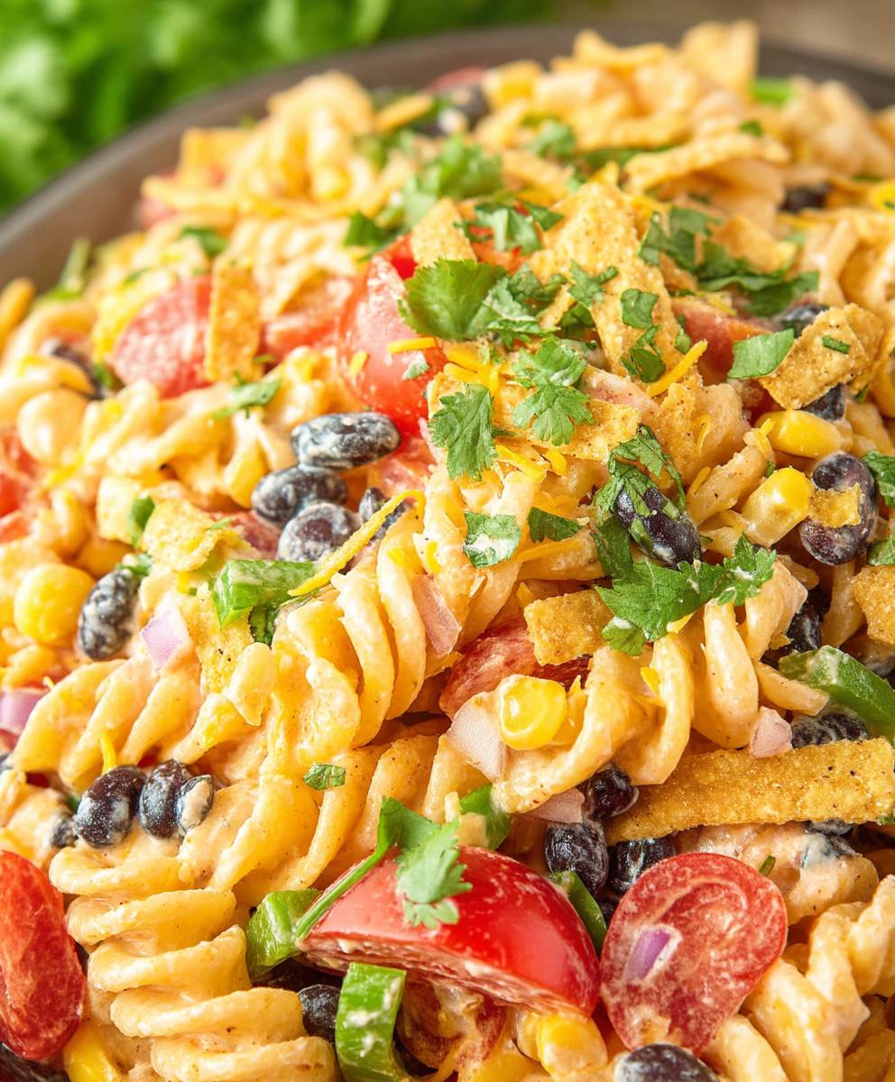 Ranch taco pasta salad