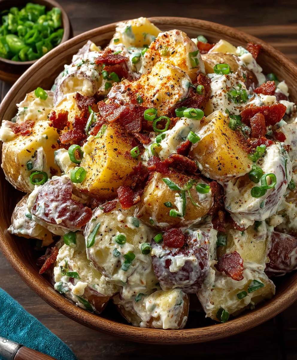 Jalapeno Popper Potato Salad