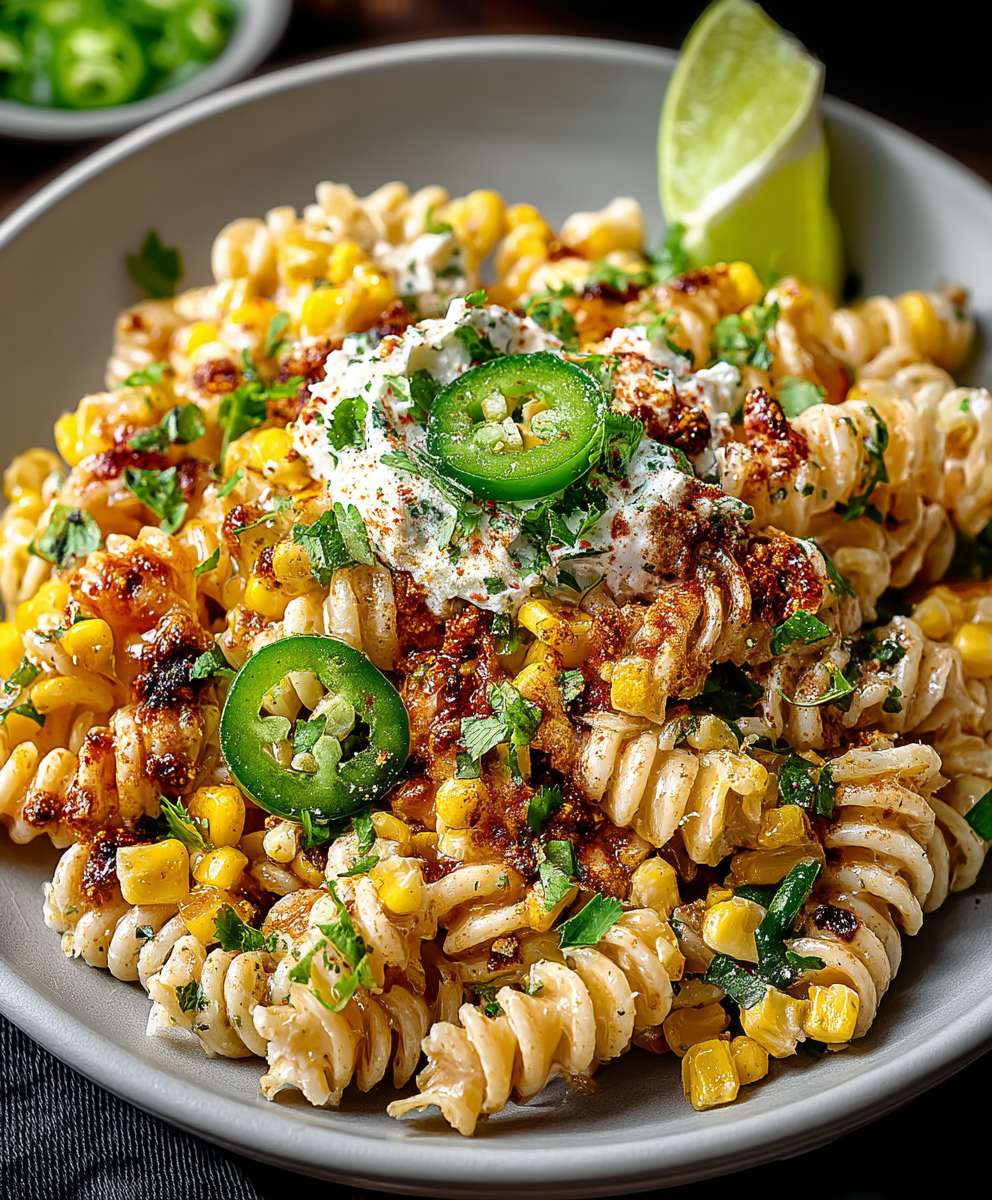Mexican Street Corn Pasta Salad