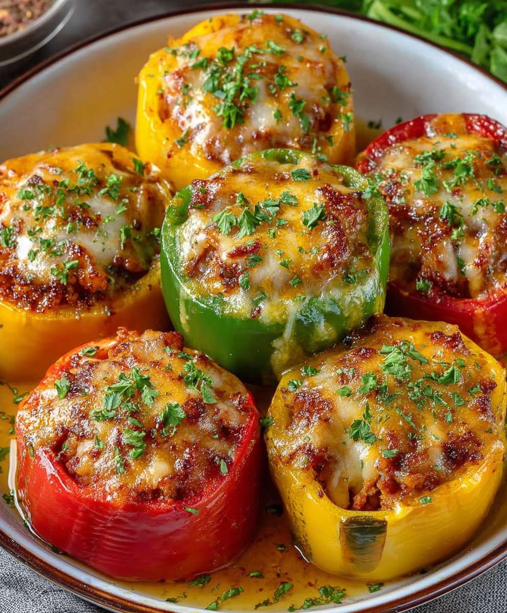 Stuffed bell peppers