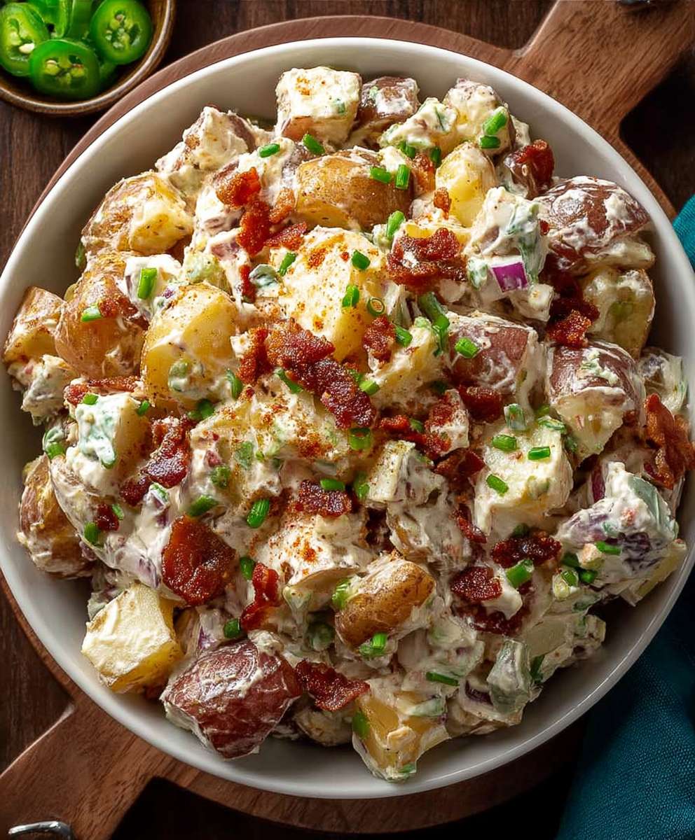 Jalapeno Popper Potato Salad