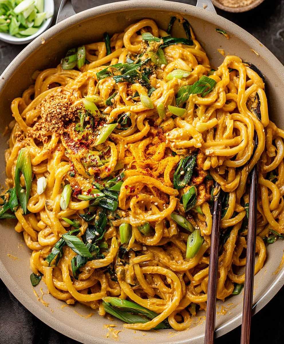 10 minute peanut noodles