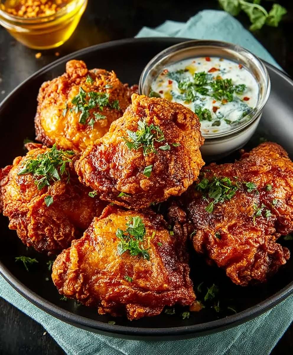 Spicy Buttermilk Fried Chicken