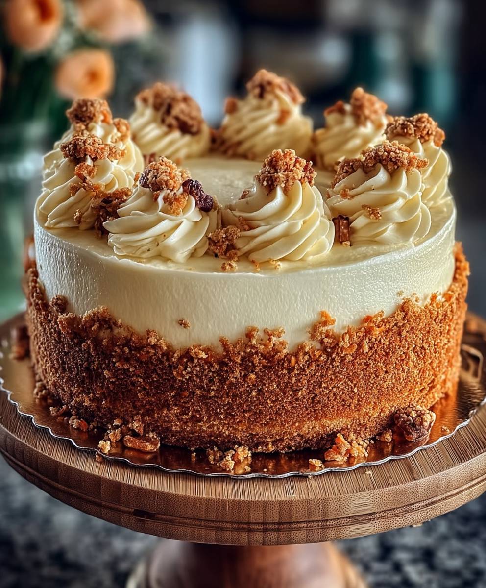 Carrot cake cream cheese frosting