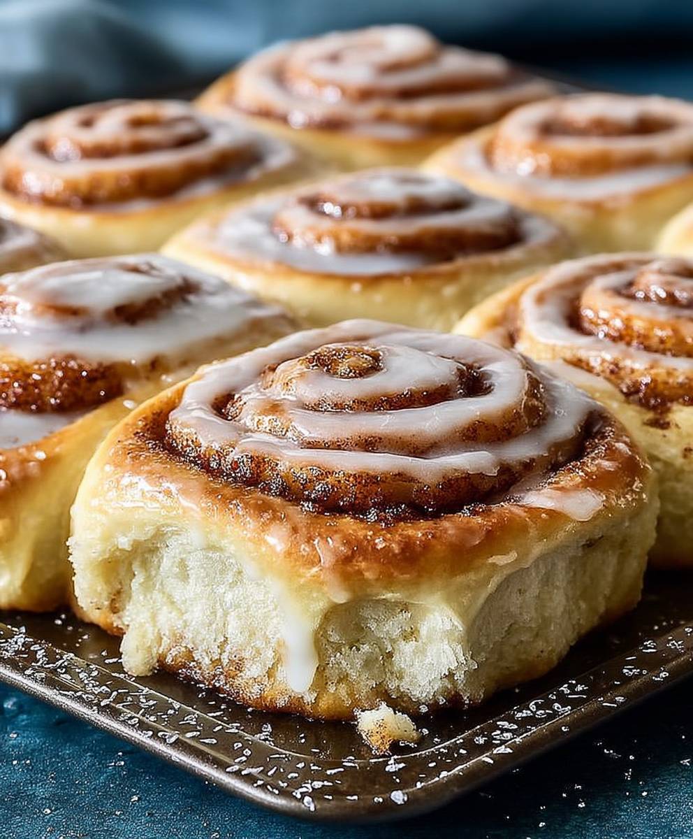 Easy homemade cinnamon rolls