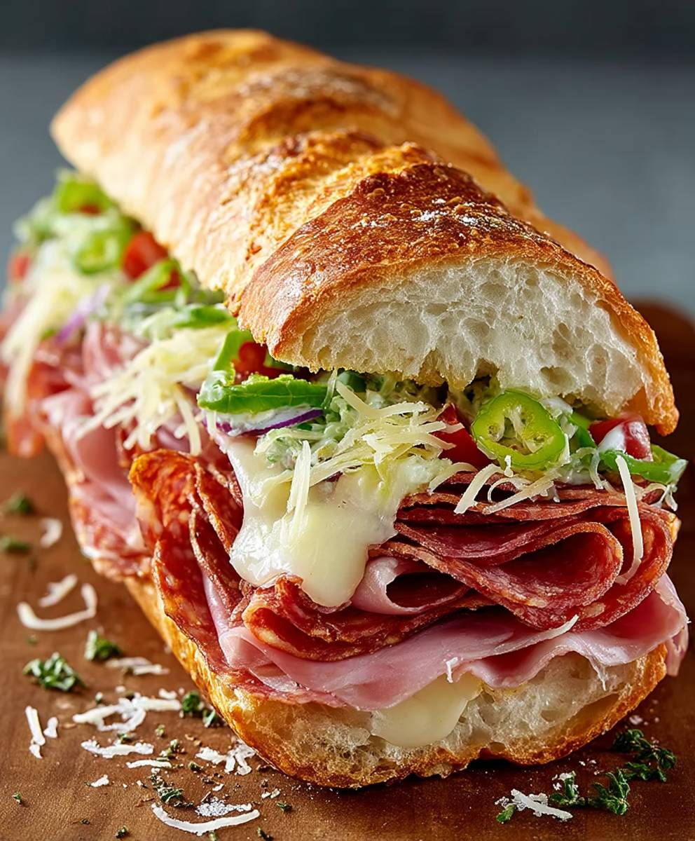 Italian Grinder Sandwich