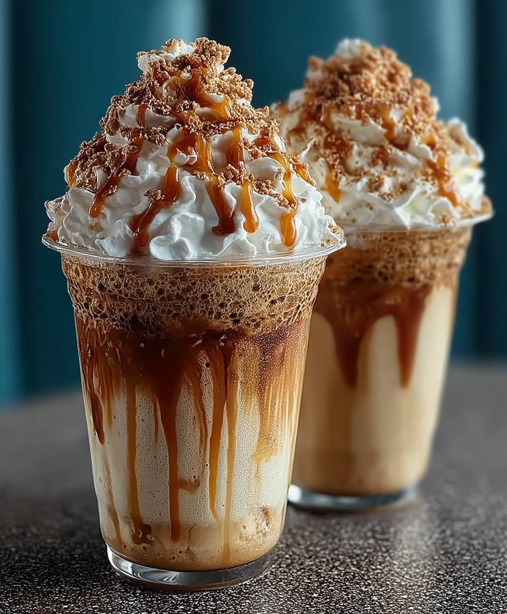Homemade Caramel Frappuccino