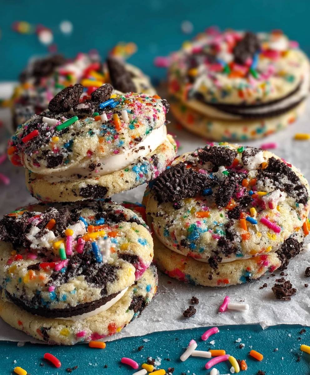 Funfetti Oreo Cookies