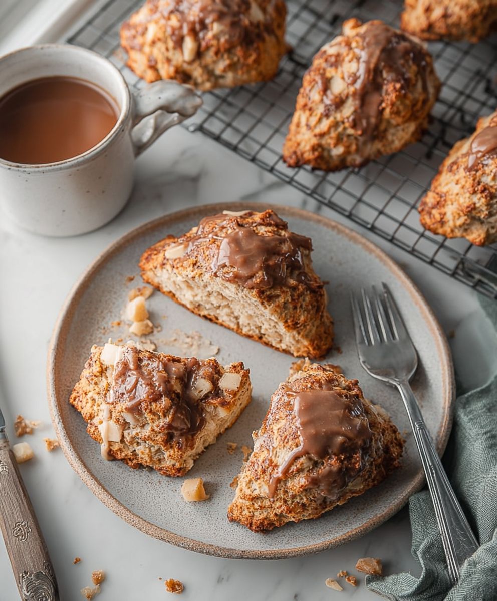 Chai Pear Scones