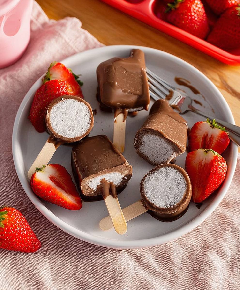 Avocado Fudge Pops