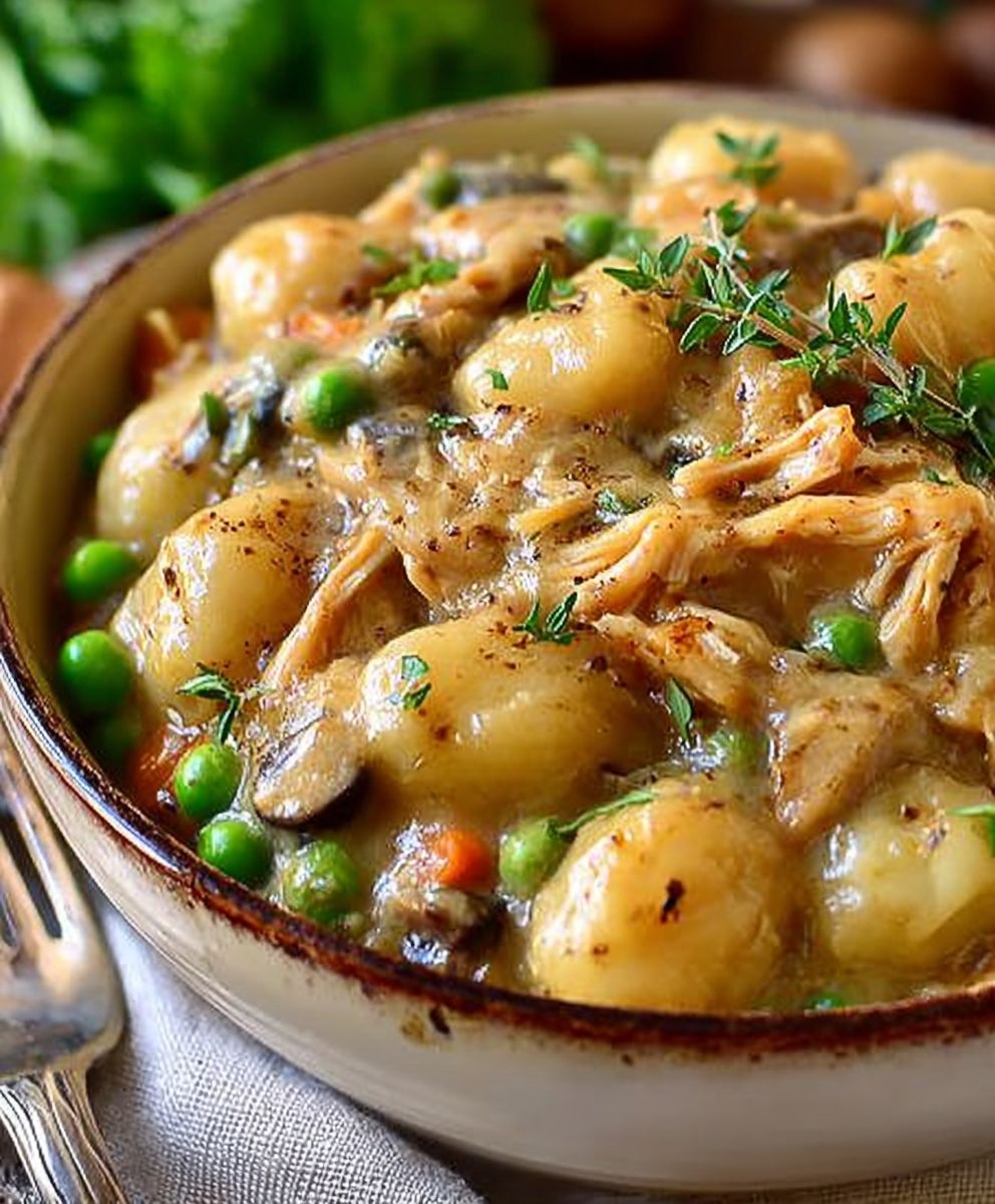 One Pot Gnocchi Chicken Pot