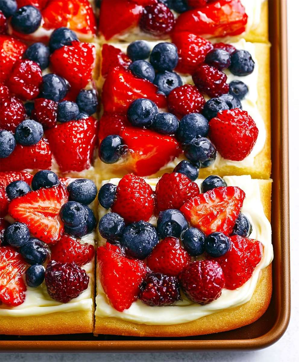 Easy fruit pizza