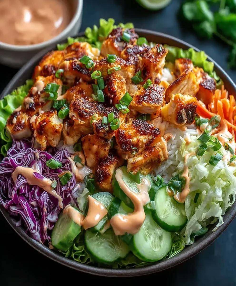 Bang Bang Chicken Bowl