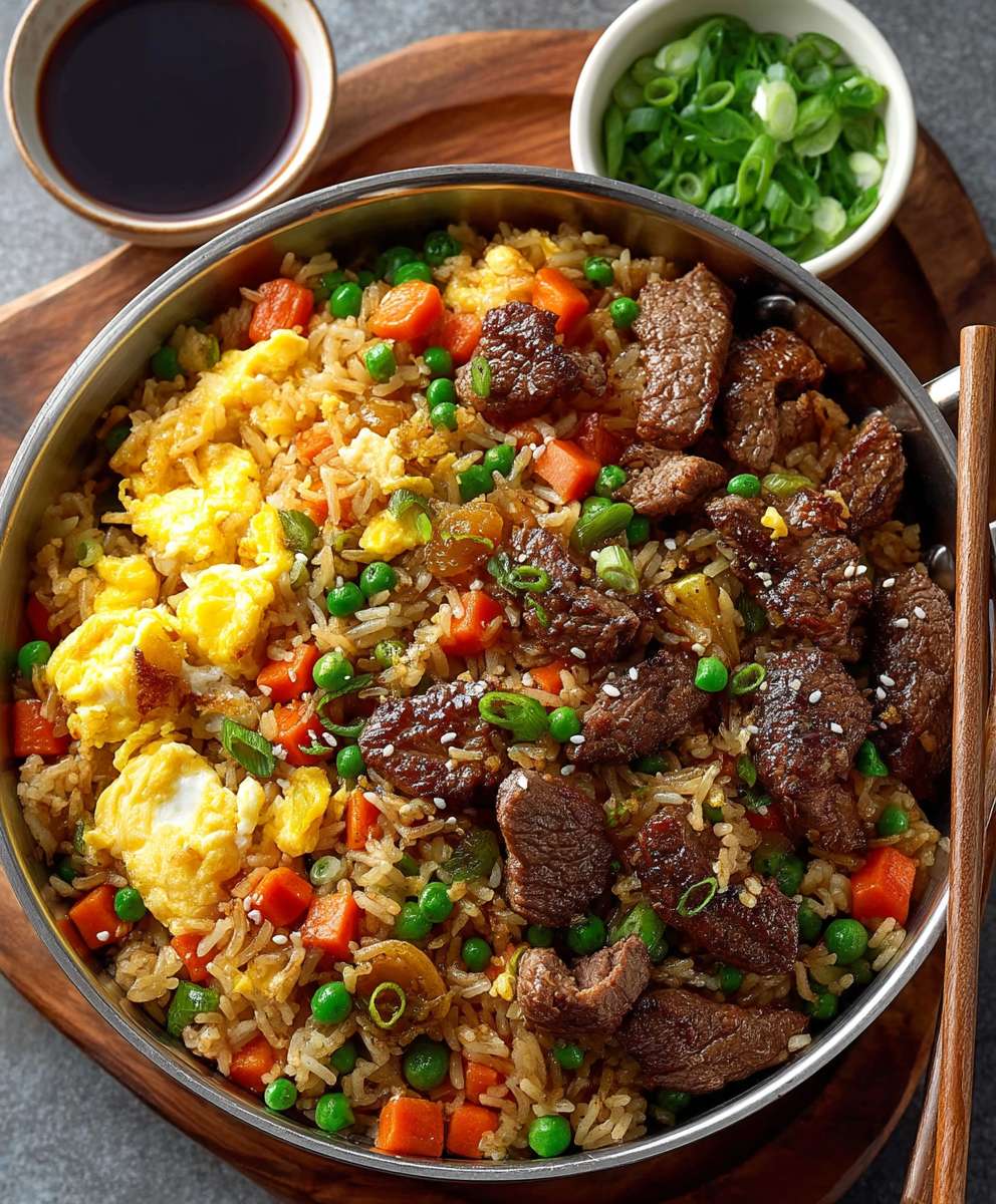 Beef fried rice