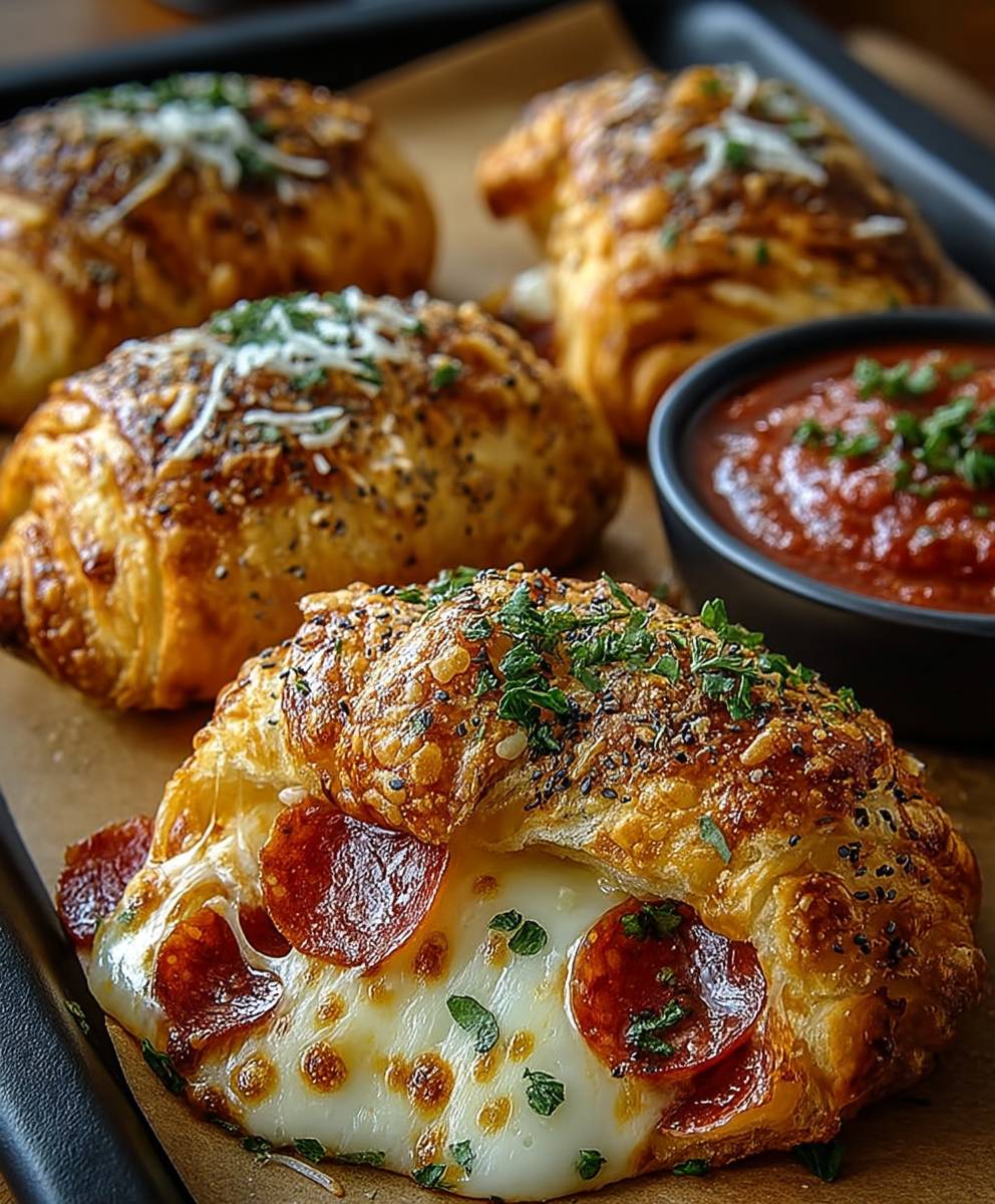 Pepperoni Croissant Rolls