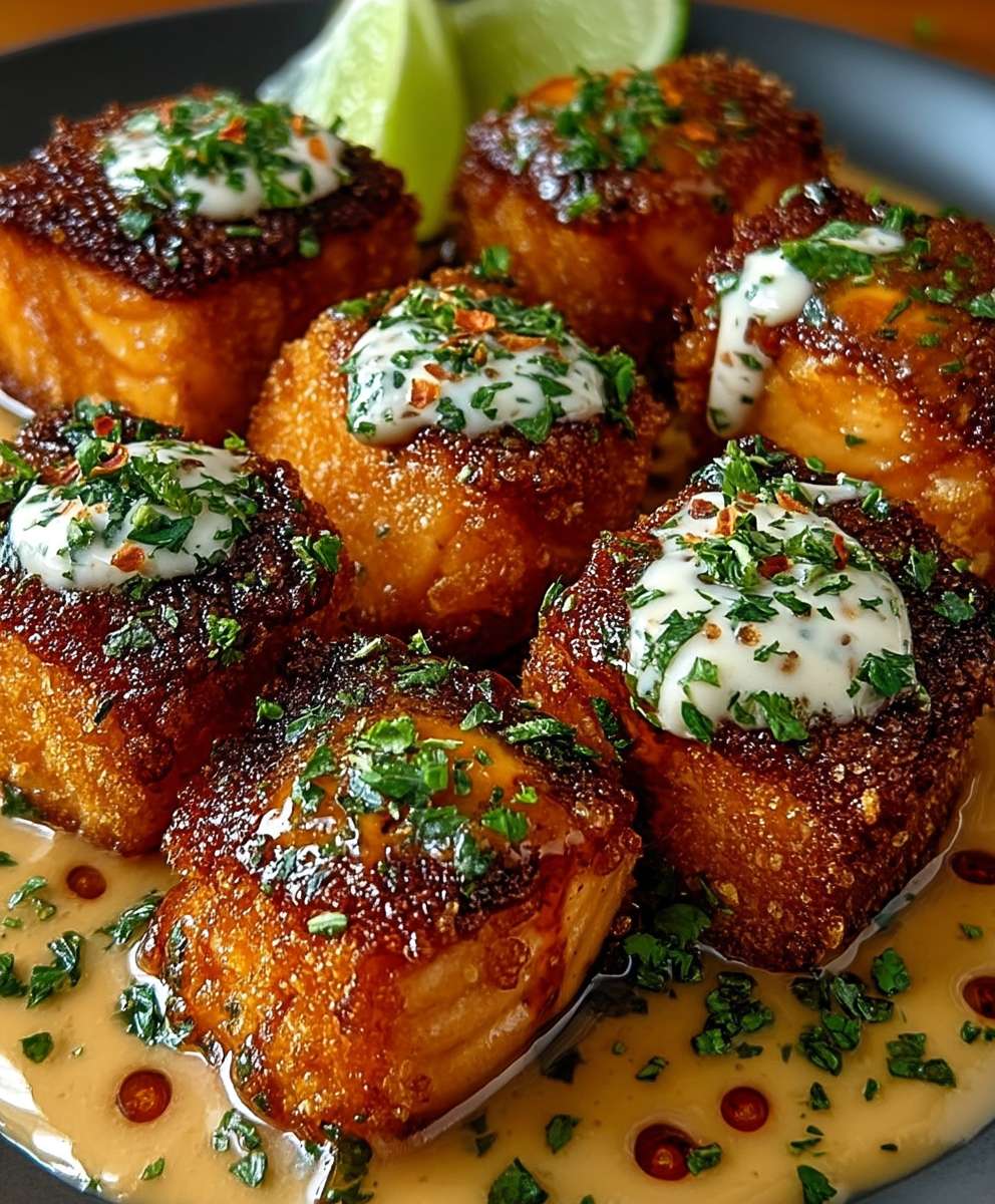 Bang Bang Salmon Bites