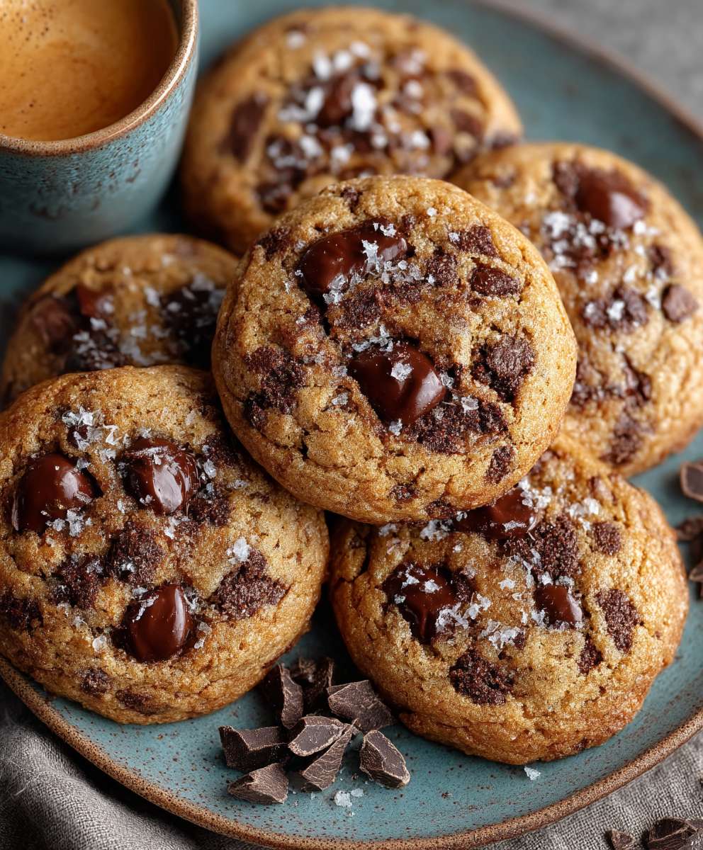 Chocolate Chip Coffee Cookies