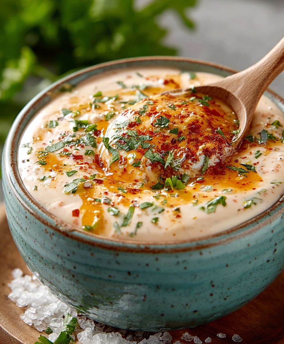 Creamy Salsa Ranch Dressing