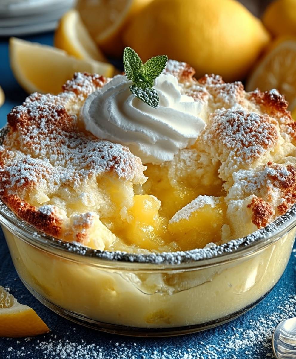 Lemon Cobbler