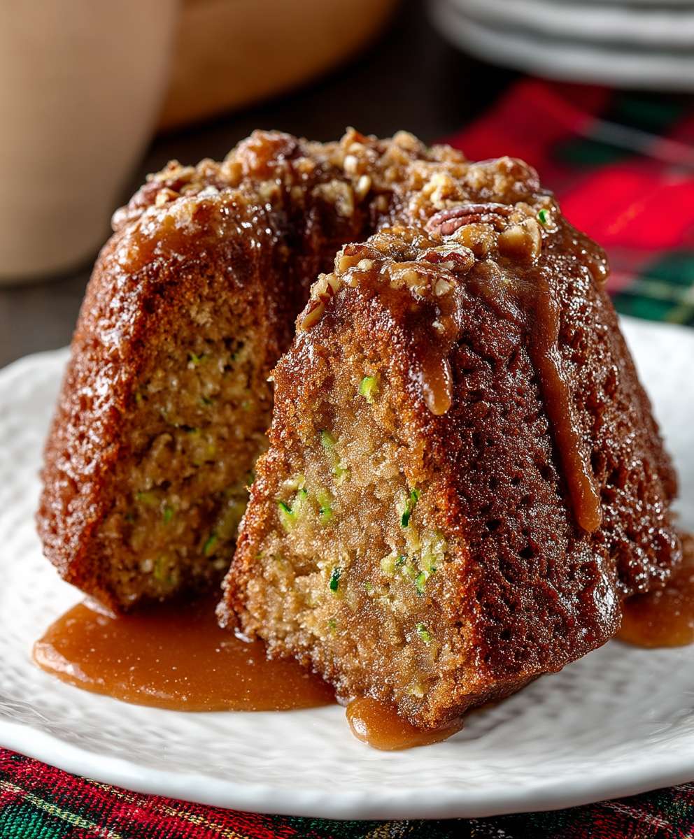 Pecan Zucchini Bundt Cake