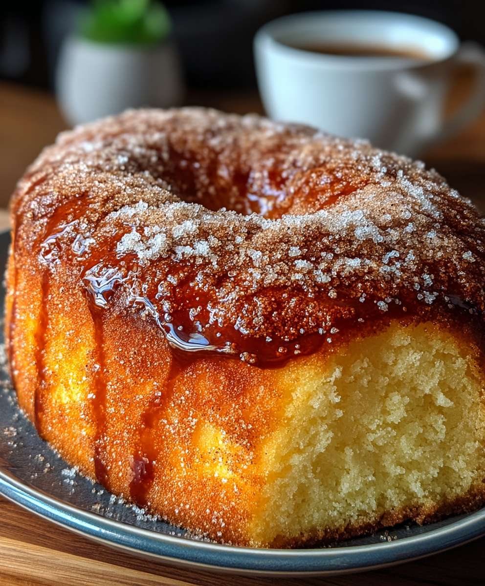 Cinnamon donut bread