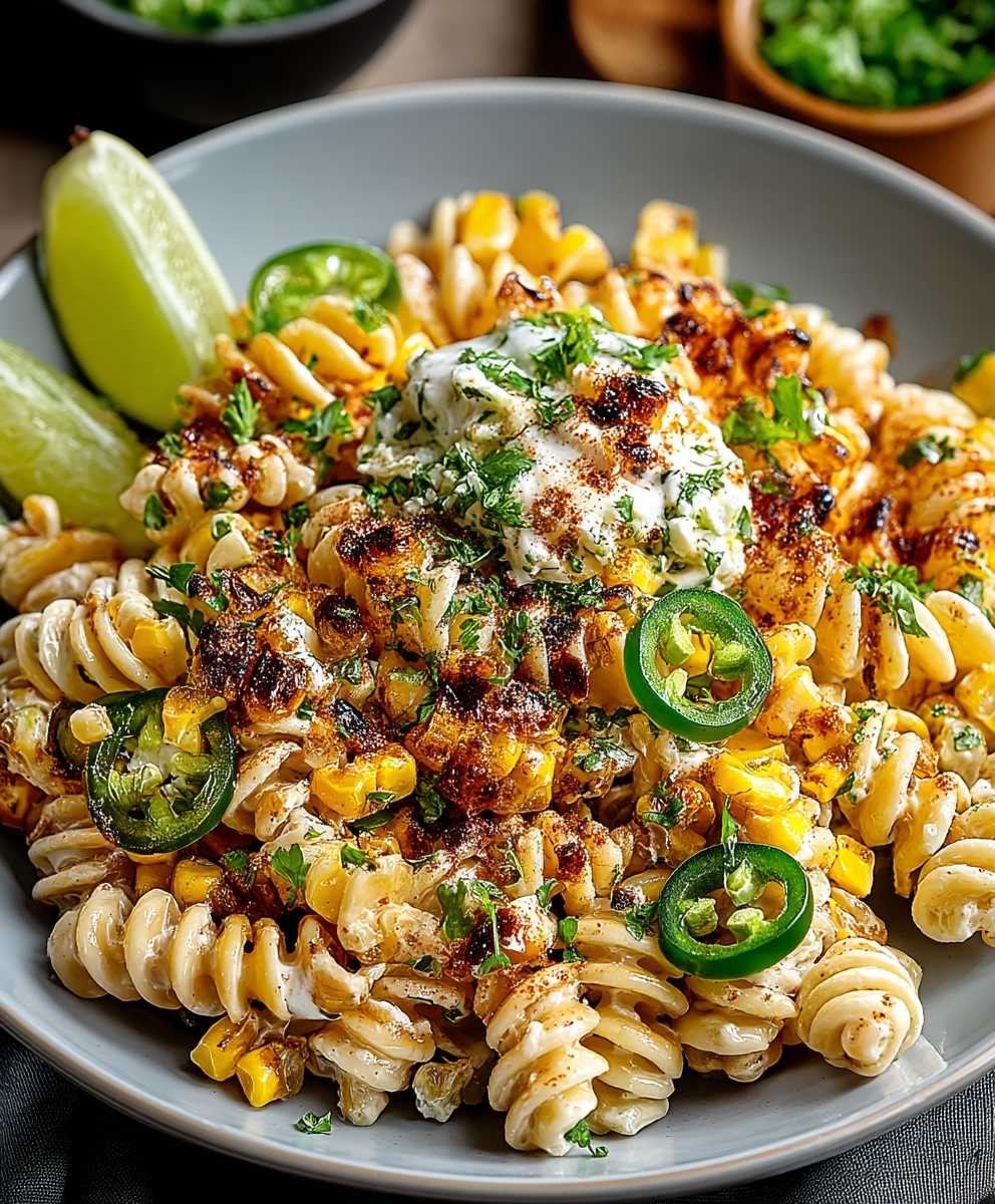 Mexican Street Corn Pasta Salad