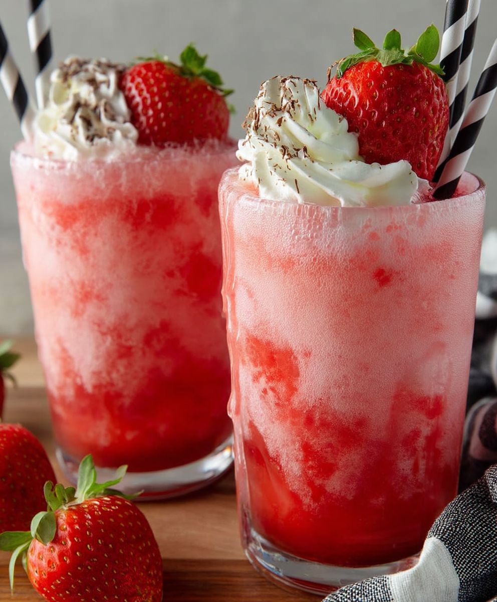 Dirty Strawberry Soda