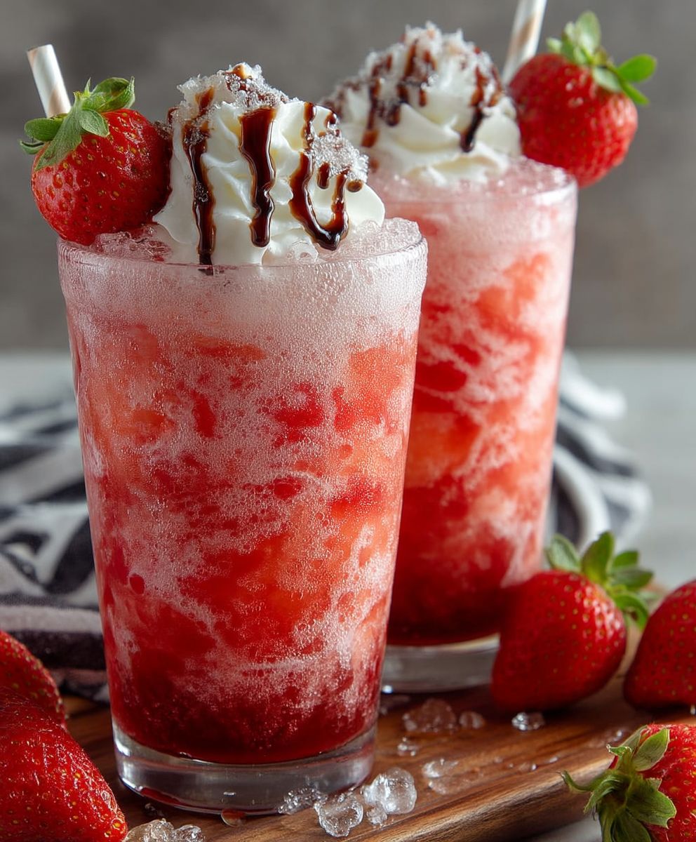 Dirty Strawberry Soda