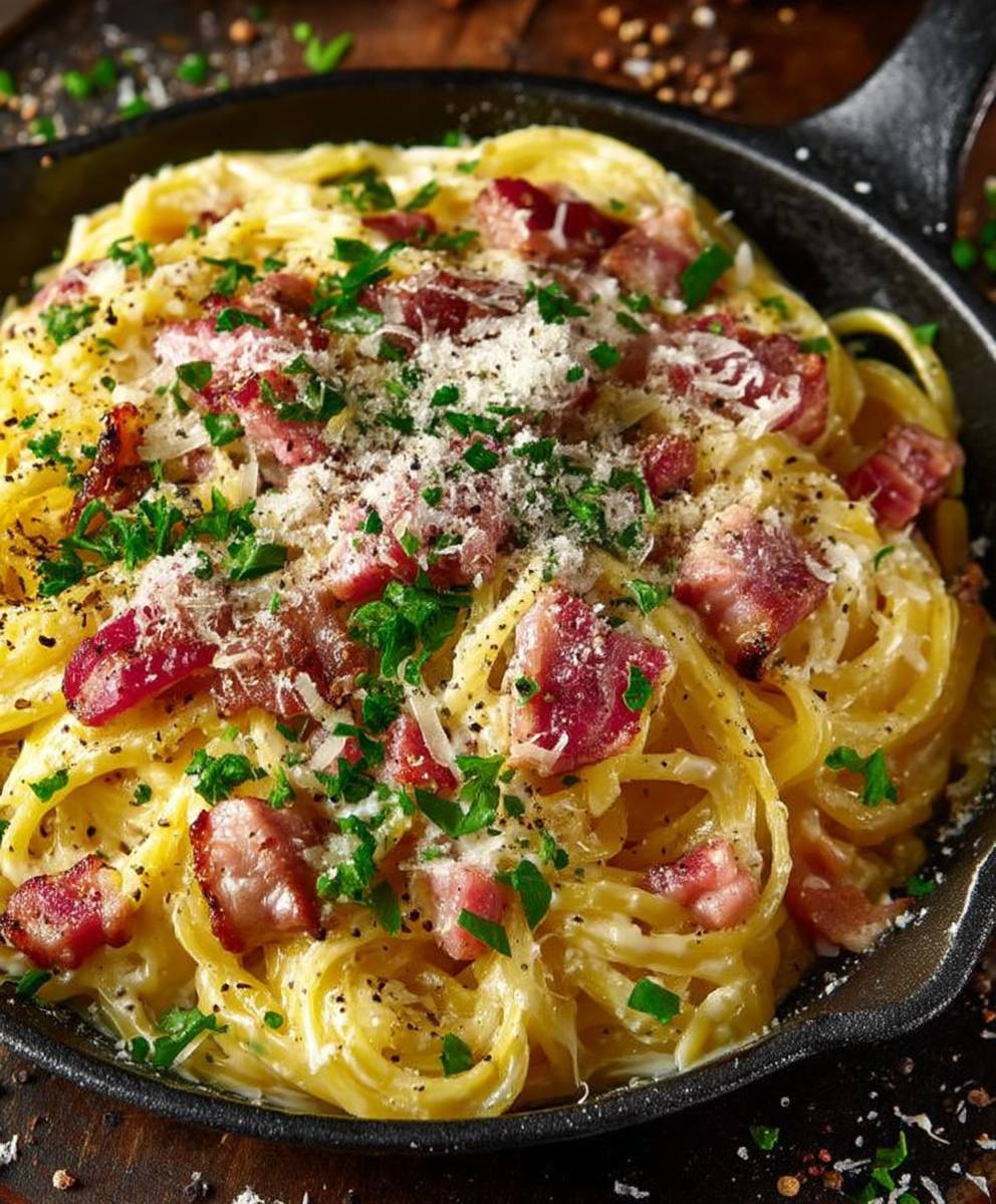 Italian Spaghetti Carbonara