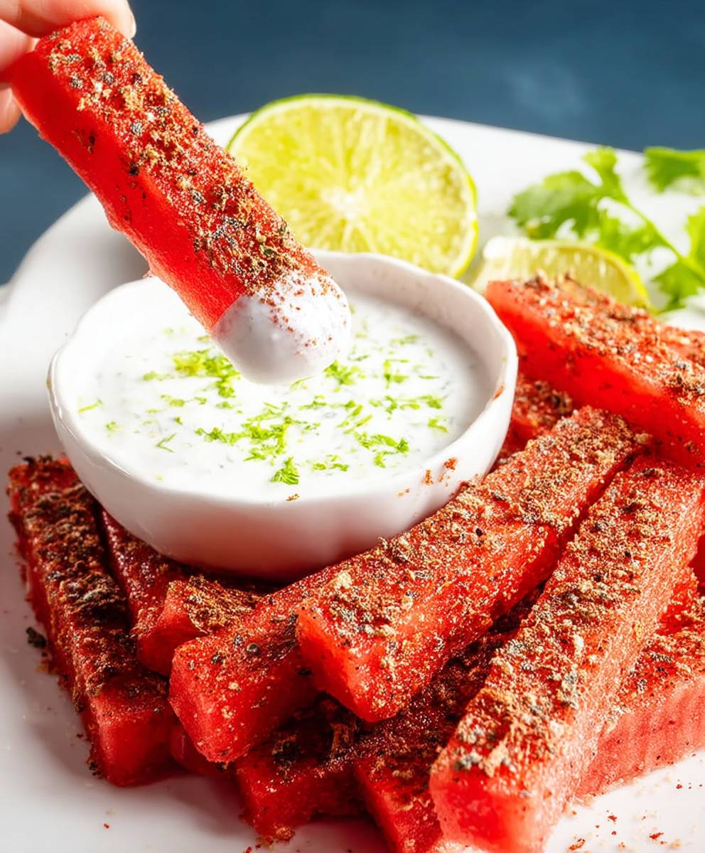 Spicy Watermelon Fries
