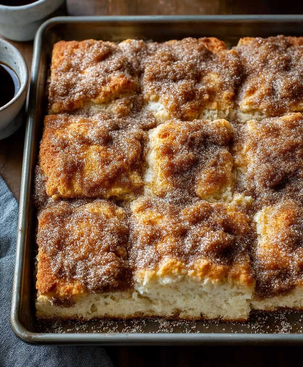 Cinnamon Sugar Butter Swim Biscuits