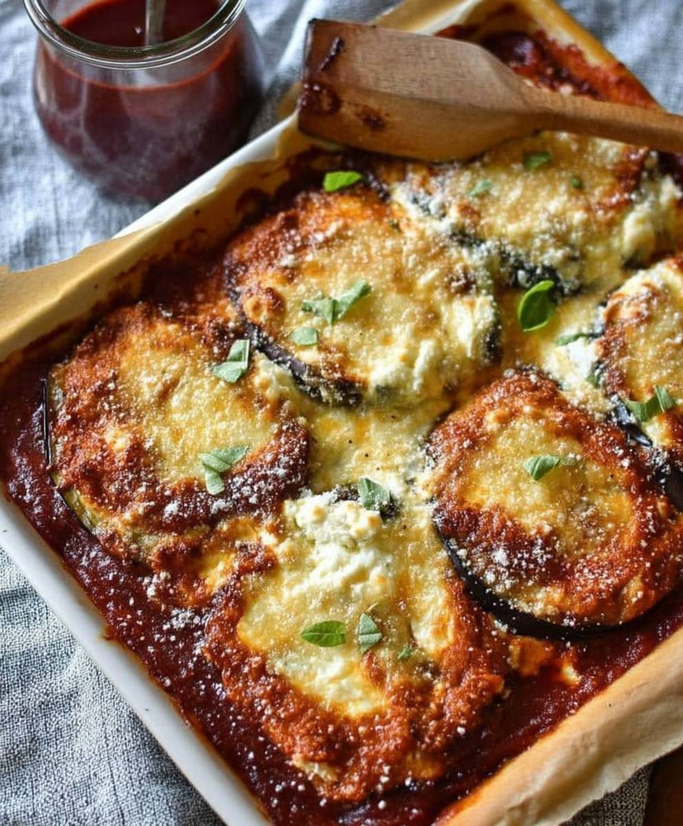 Ricotta Eggplant Casserole
