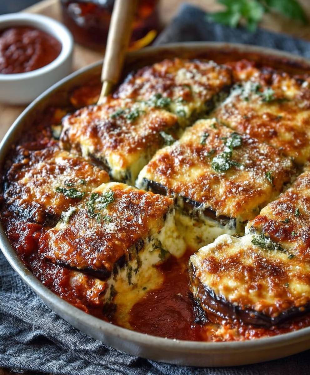 Ricotta Eggplant Casserole