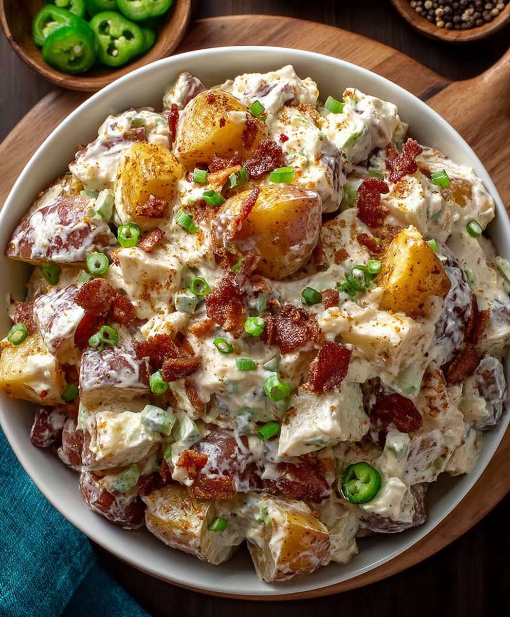 Jalapeno Popper Potato Salad