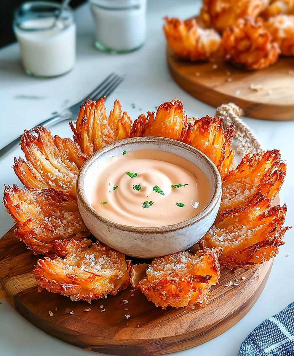 Air Fryer Blooming Onion