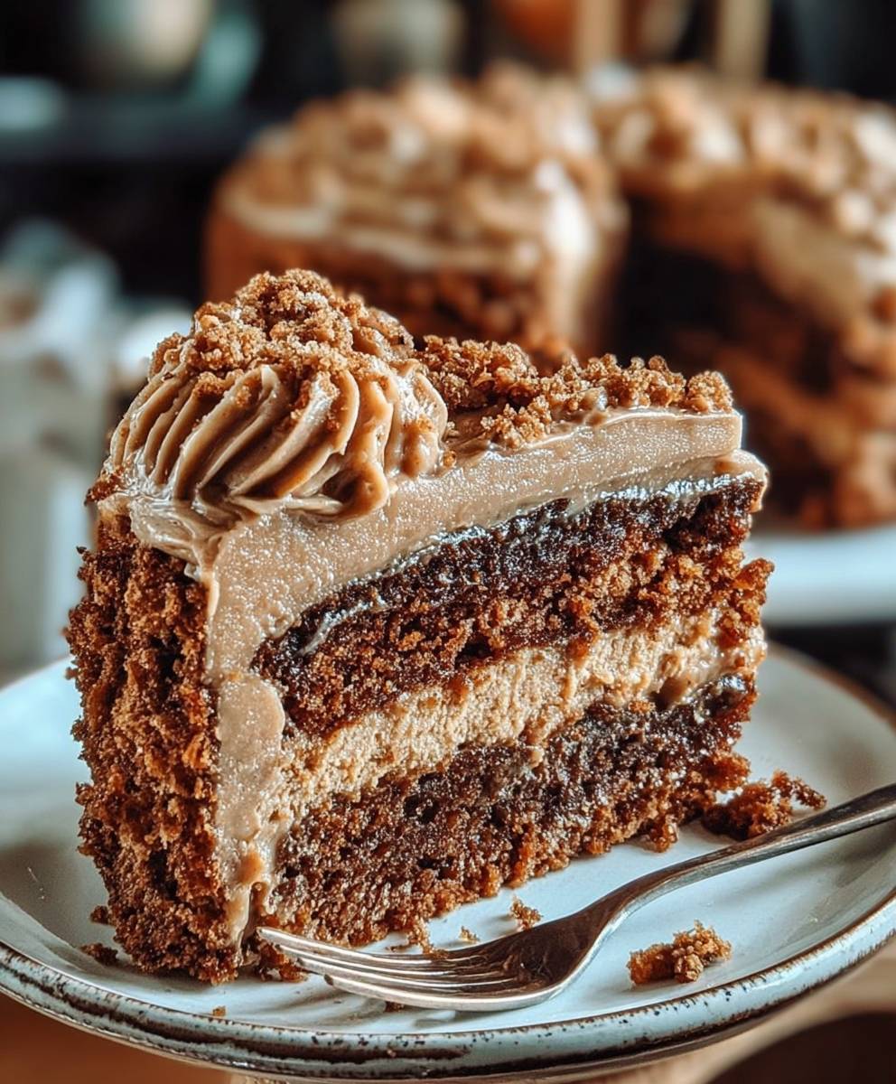 Gingerbread Cake Cinnamon Molasses Frosting