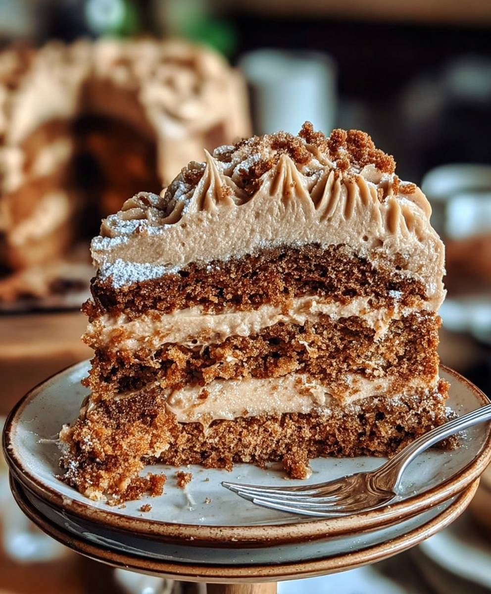 Gingerbread Cake Cinnamon Molasses Frosting