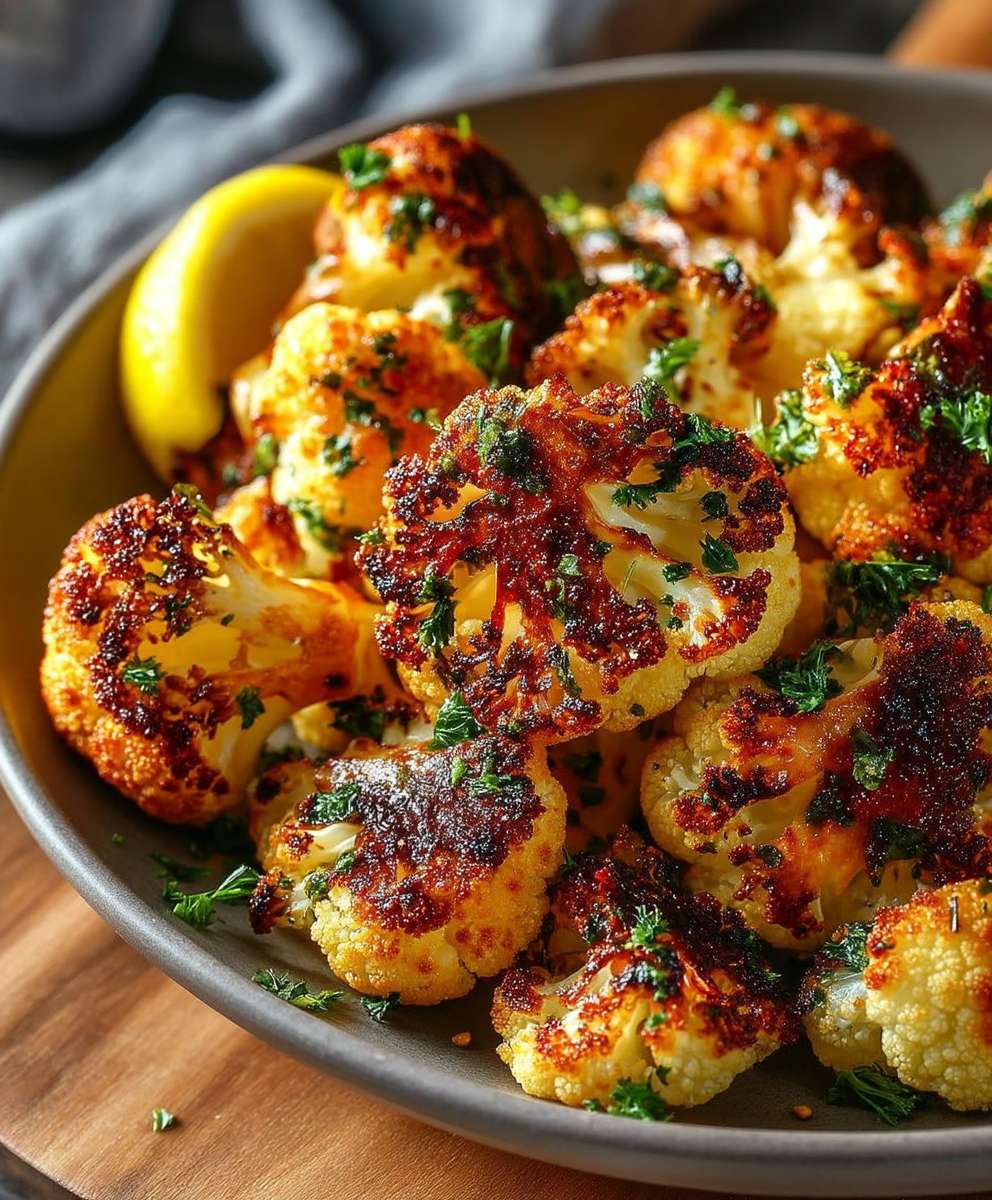Parmesan Roasted Cauliflower